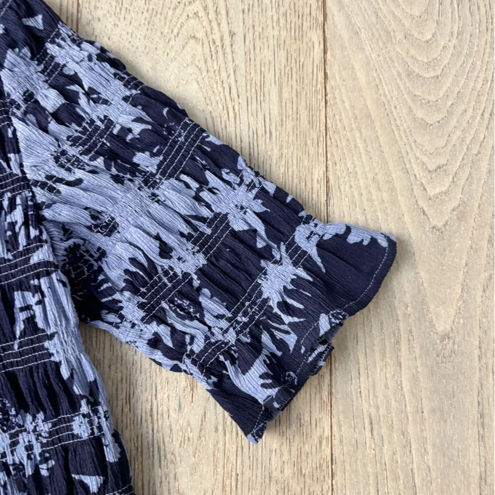 Maeve Ruffle Button-Front Top - Picture 5 of 7